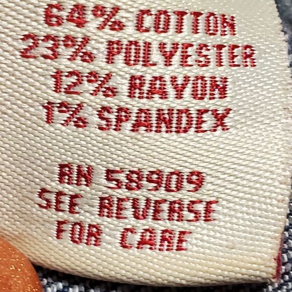 Reba - Embellished Cropped Jean - Size 12 - Picture 6 of 6